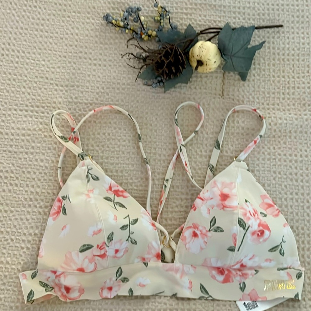 Pink Victoria’s Secret bralette medium
